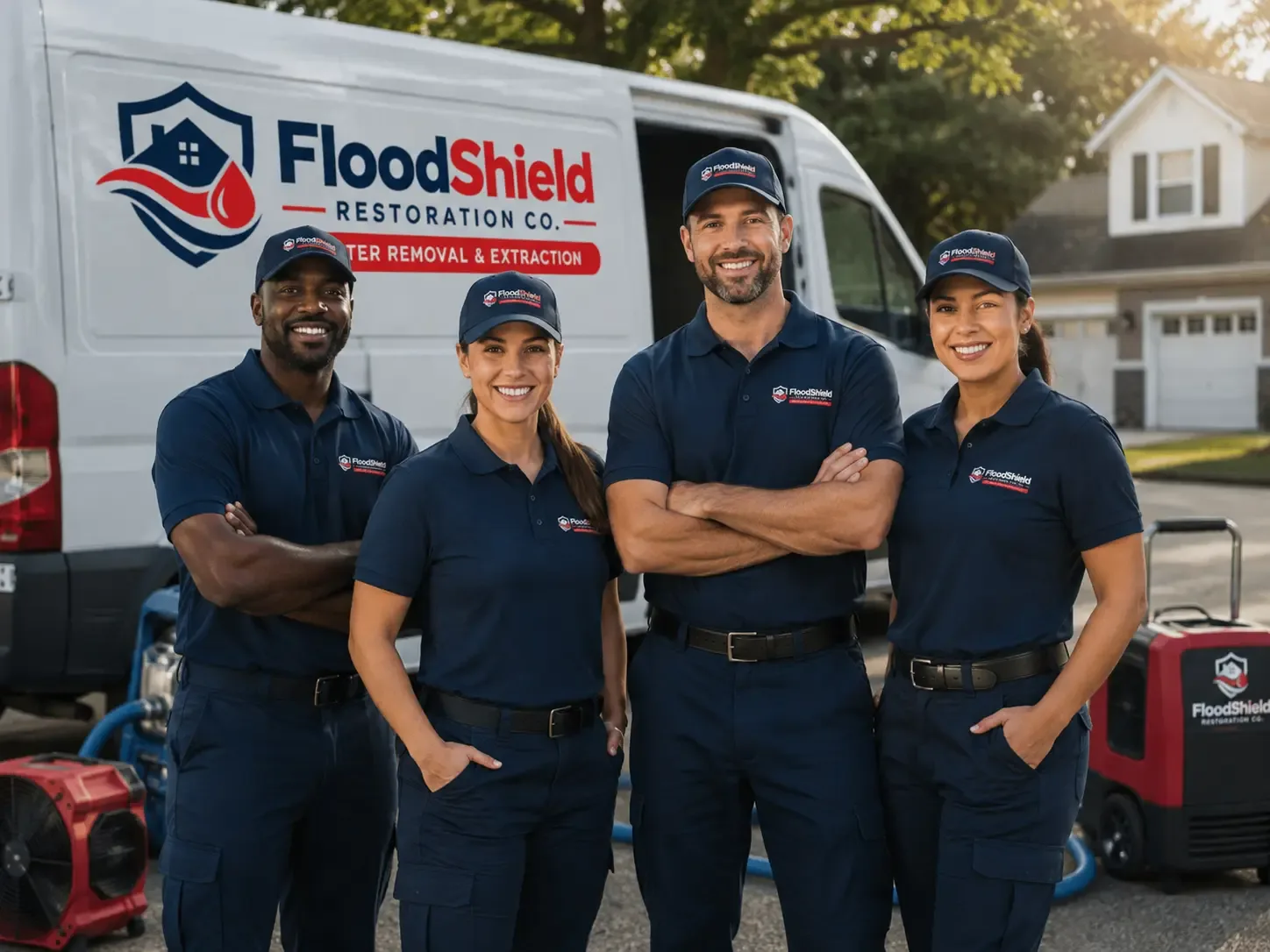 Flood Damage Restoration company in Millrift, PA